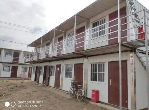 折疊式集裝箱活動房為什么被廣泛應用于臨時工地中？